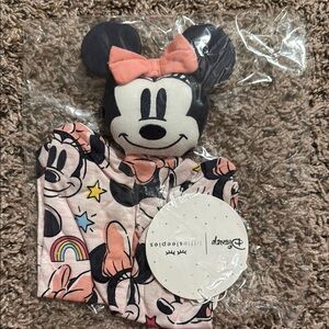 Little Sleepies Disney Minnie Mouse Sleepyhead Lovey